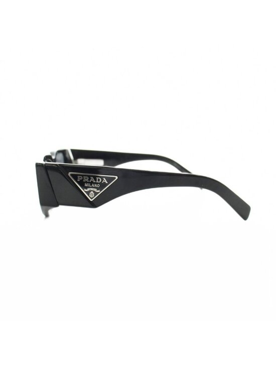 Prada Triangle Logo Plate Sunglasses Black Eyewear main image 7